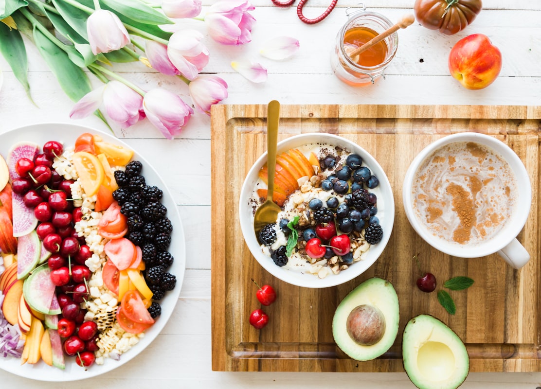 Balanced meal preparation for digestive health